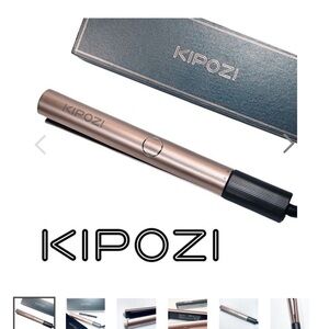 Kipozi brand flat iron with dust bag/ box not included
